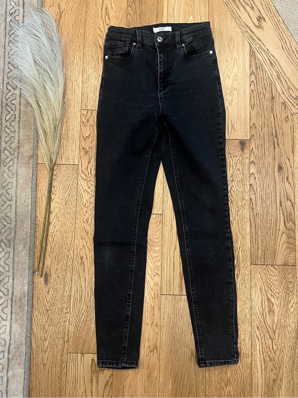 DYNAMITE | Black High-Rise Kate Skinny Jeans